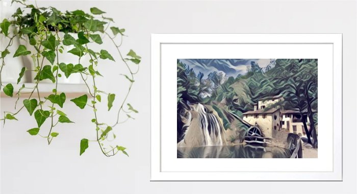 Framed Watermill Art prints